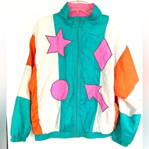 Vintage Mureli 1970’s Bomber / Track Nylon Jacket Women’s - Hong Kong